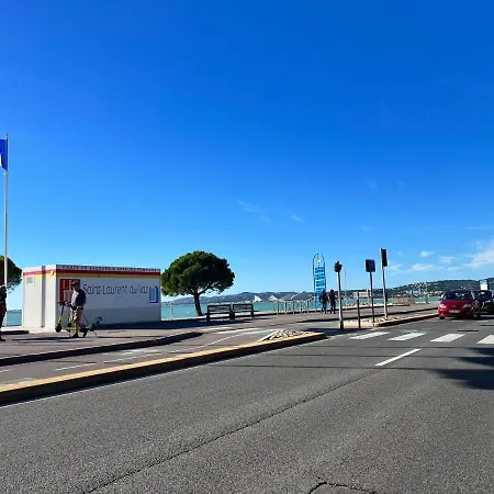 Appartement Nice Aeroport Seafront With Pool Cros-de-Cagnes Extérieur photo
